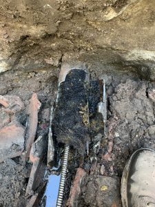 Pipes are too rusty and broken